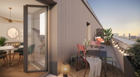 Programme immobilier neuf EQUINOXE - Aubervilliers : 23 appartements neufs du studio au T5 à 5 min du RER B La Plaine Stade de France (93300) - Référence : 15847