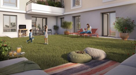 Programme immobilier neuf EQUINOXE - Aubervilliers : 23 appartements neufs du studio au T5 à 5 min du RER B La Plaine Stade de France (93300) - Référence : 15847