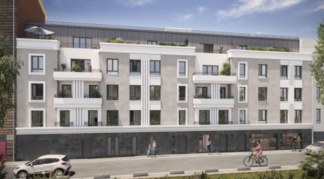Programme immobilier neuf EQUINOXE - Aubervilliers : 23 appartements neufs du studio au T5 à 5 min du RER B La Plaine Stade de France (93300) - Référence : 15847
