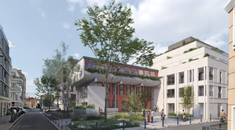 Programme immobilier neuf Les Allées du Parc - Aubervilliers à deux pas de l’Hôtel de Ville (93300) - Référence : 16459