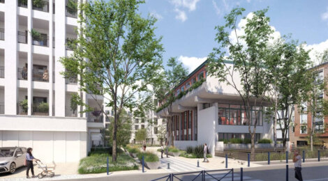 Programme immobilier neuf Les Allées du Parc - Aubervilliers à deux pas de l’Hôtel de Ville (93300) - Référence : 16459