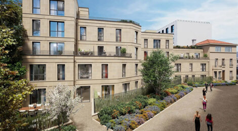 Programme immobilier neuf Passage Anatole - Aubervilliers à deux pas  du métro 12 (93300) - Référence : 16664