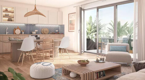Programme immobilier neuf Le Léopold - Aubervilliers à proximité à pied du métro ligne 7 (93300) - Référence : 16670