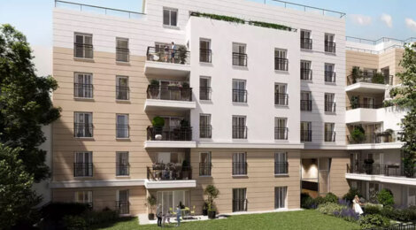 Programme immobilier neuf Le Léopold - Aubervilliers à proximité à pied du métro ligne 7 (93300) - Référence : 16670