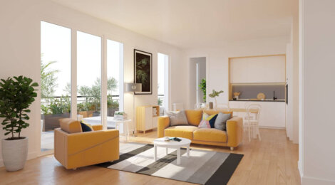 Programme immobilier neuf VILLA CAPUCINE - Aubervilliers à proximité de 3 gares (93300) - Référence : 16454