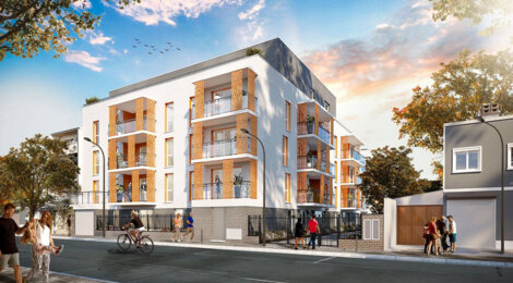 Programme immobilier neuf VILLA CAPUCINE - Aubervilliers à proximité de 3 gares (93300) - Référence : 16454