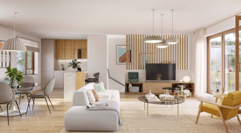 Programme immobilier neuf Les Rives du canal - Aubervilliers appartements neufs au cœur de la ZAC du Landy (93300) - Référence : 16281