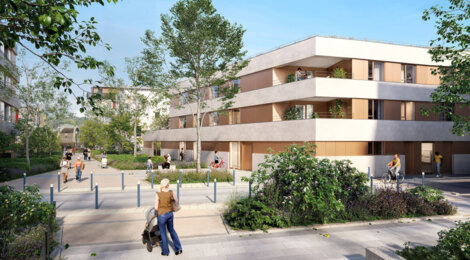 Programme immobilier neuf Les Rives du canal - Aubervilliers appartements neufs au cœur de la ZAC du Landy (93300) - Référence : 16281