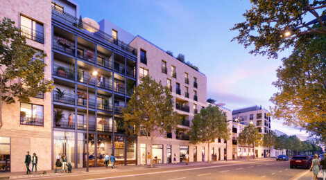Programme immobilier neuf LES ATELIERS 63 - Aubervilliers : appartements neufs industriels en plein centre-ville (93300) - Référence : 14859