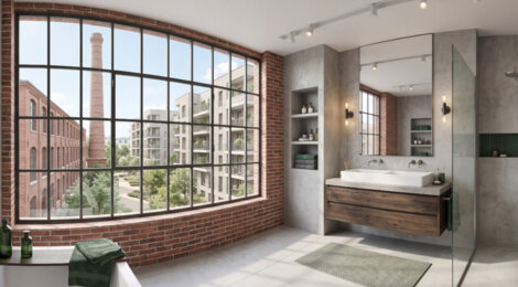 Programme immobilier neuf LES ATELIERS 63 - Aubervilliers : appartements neufs industriels en plein centre-ville (93300) - Référence : 14859
