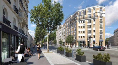Programme immobilier neuf 54 République - Aubervilliers : Appartements studio–T4 avec balcons, digicode et proximité parc Stalingrad (93300) - Référence : 14464