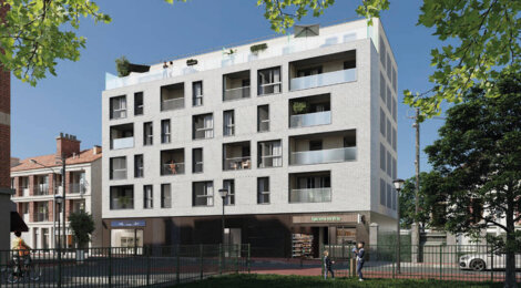 Programme immobilier neuf Le Jardin d'Hélène - Aubervilliers proche de la future ligne 15 direction La Défense (93300) - Référence : 11576