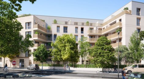 Programme immobilier neuf FAUBOURG 19 - Aubervilliers proche des métros 7 et 12 (93300) - Référence : 18095