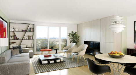 Programme immobilier neuf 62 Roosevelt - Aubervilliers proche du RER B (93300) - Référence : 14207