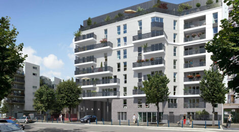 Programme immobilier neuf 62 Roosevelt - Aubervilliers proche du RER B (93300) - Référence : 14207