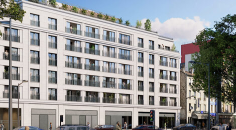 Programme immobilier neuf COUR PIVERT - Aubervilliers résidence verdoyante proche du métro ligne 7 (93300) - Référence : 18115