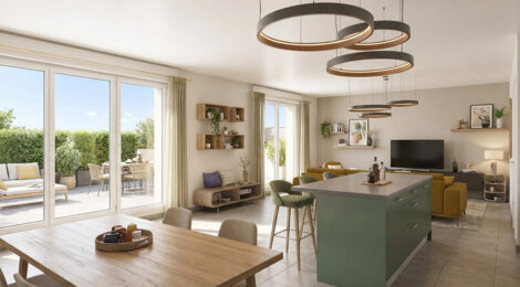 Programme immobilier neuf RÉSIDENCE MAZUREVA - Aucamville : appartements neufs du studio au 4 pièces à 15 min des bassins d’emplois aéronautiques (31140) - Référence : 14863