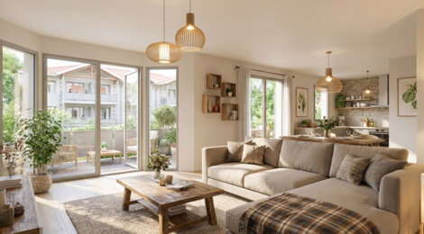 Programme immobilier neuf Le Domaine  de la Romancière - Audenge proche Bassin d’Arcachon (33980) - Référence : 13857