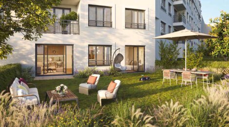 Programme immobilier neuf LE FLOREAL - Aulnay-sous-Bois à distance piétonne de la gare RER B (93600) - Référence : 16535