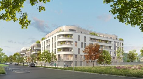 Programme immobilier neuf LE CLOS CHAGALL - Aulnay-sous-Bois à deux pas de la future ligne 16 du métro (93600) - Référence : 15037