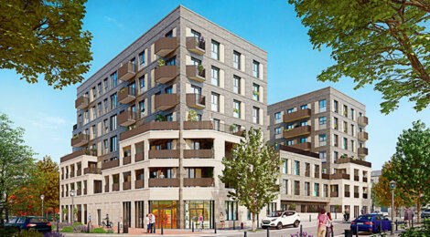 Programme immobilier neuf NEWART - Aulnay-sous-Bois à proximité piétonne du futur métro ligne 16 (93600) - Référence : 12323