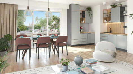 Programme immobilier neuf VALORA – Val Francilia - Aulnay-sous-Bois proche du futur métro ligne 16 (93600) - Référence : 16407