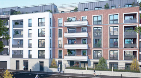 Programme immobilier neuf IDÉALIA - Aulnay-sous-Bois proche gare RER B (93600) - Référence : 16649