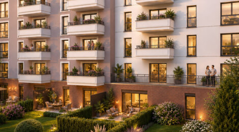 Programme immobilier neuf IDEALIA - Aulnay-sous-Bois proche RER et espaces verts (93600) - Référence : 18410