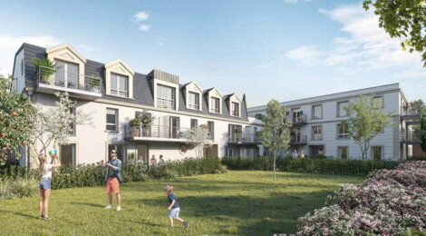 Programme immobilier neuf L'Ecrin de la Rhonelle - Aulnoy-Lez-Valenciennes : appartements neufs du studio au 4 pièces proche du tramway (59300) - Référence : 13891