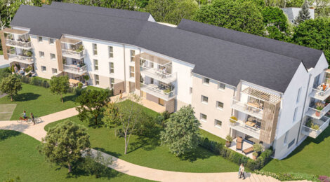 Programme immobilier neuf L'Ancrage - Auray adresse de charme à quelques minutes de la gare (56400) - Référence : 17273