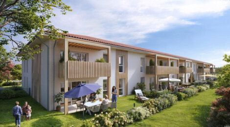 Programme immobilier neuf AUREA - Aureilhan à proximité des plages de l’Atlantique (40200) - Référence : 15481