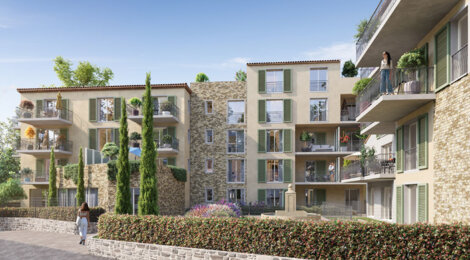 Programme immobilier neuf Coté village - Auribeau Village à 300 m des commerces (06810) - Référence : 18436