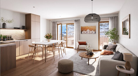 Programme immobilier neuf IVORY LODGE - Auron proche du parc du Mercantour (06660) - Référence : 13451