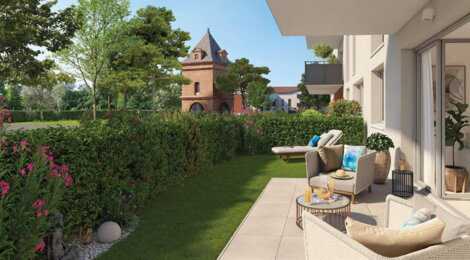 Programme immobilier neuf LA COLOMBIERE - Aussonne : Appartements T2–T5 avec terrasses, parking aérien et proximité centre-ville (31840) - Référence : 7079