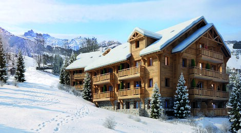 Programme immobilier neuf LE ROC - Avanchers-Valmorel près des stations de ski (73260) - Référence : 8649
