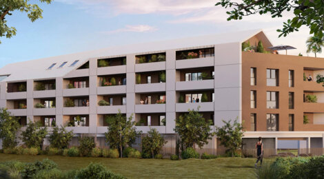Programme immobilier neuf L'AVIATEUR - Avrillé en coeur de ville au pied du Tramway A (49240) - Référence : 15644