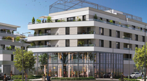 Programme immobilier neuf Matrice - Avrillé investissement locatif meublé proche tramway A (49240) - Référence : 17571