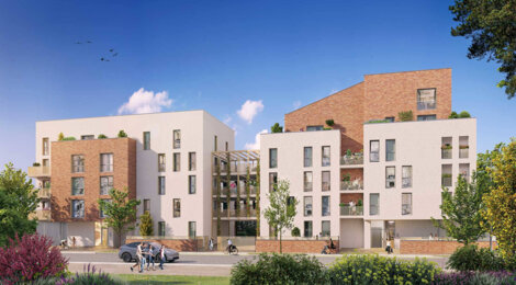 Programme immobilier neuf Le Floréa - Avrillé proche du  tram vers le centre ville d ‘Angers (49240) - Référence : 15643