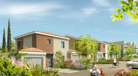 Programme immobilier neuf LES ALLÉES DU PASTELS - Ayguesvives centre : résidence neuve avec appartements et maisons écoresponsables (31450) - Référence : 59