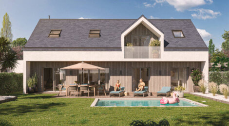 Programme immobilier neuf VILLA PORT BLANC - Baden villas familiales au centre du Golfe du Morbihan (56870) - Référence : 12035