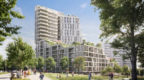 Programme immobilier neuf Green Line - Bagneux : appartements neufs du studio au T5 à 9 min du RER B (92220) - Référence : 15934