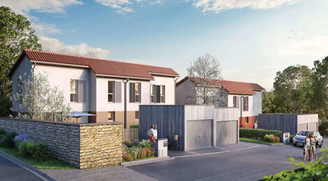 Programme immobilier neuf LES NATURELLES - Bagnols : Maisons T4–T5 avec jardins, terrasses et cadre naturel au cœur du Beaujolais (69620) - Référence : 3607