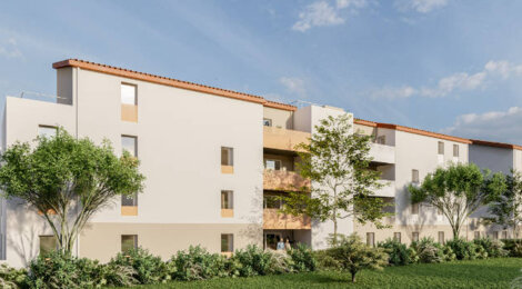 Programme immobilier neuf domaine esperanza - Baillargues : appartements neufs entre centre-ville et Petite Camargue, confort et architecture moderne (34670) - Référence : 8507
