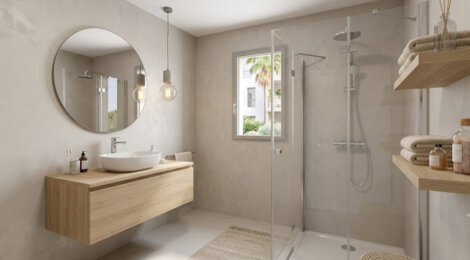 Programme immobilier neuf DOMAINE DE CANASTEL - Baillargues : Appartements T2–T4 avec terrasses, vues Pic Saint-Loup et attiques proche de la Mairie (34670) - Référence : 18545
