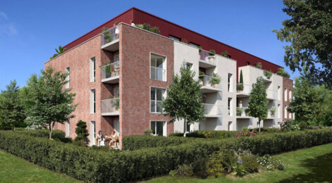 Programme immobilier neuf L'OR BLANC - Bailleul au cœur de ville (59270) - Référence : 11995