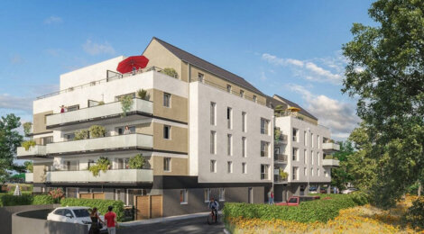 Programme immobilier neuf LE QUAI - Bain-de-Bretagne : appartements neufs du 2 au 4 pièces à 4 min du centre-ville (35470) - Référence : 15174