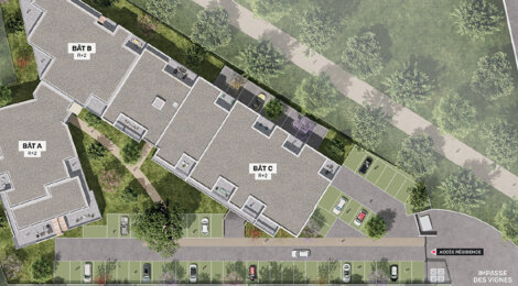 Programme immobilier neuf Les Salines - Balaruc-les-Bains résidence calme à 6 minutes de l’Étang de Thau (34540) - Référence : 17910