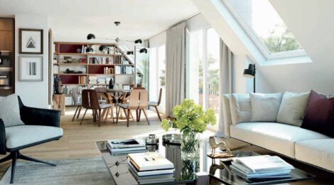 Programme immobilier neuf Pavillon de la Ferme du Chateau - Ballainvilliers : Appartements T2–T4 avec terrasses, vues château et proximité cœur de bourg (91160) - Référence : 9601