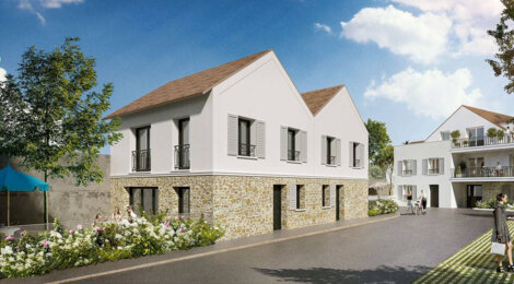 Programme immobilier neuf Le Cèdre Bleu - Ballancourt-sur-Essonne à quelques minutes à pied du RER D (91610) - Référence : 16524