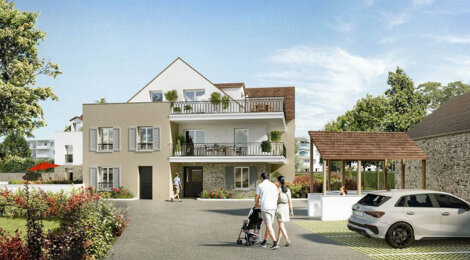 Programme immobilier neuf Le Cèdre Bleu - Ballancourt-sur-Essonne à quelques minutes à pied du RER D (91610) - Référence : 16524